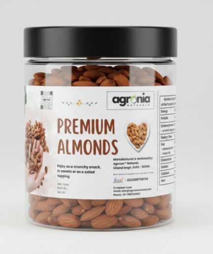 Agronia Naturals Premium Almonds – Raw, Crunchy & Natural