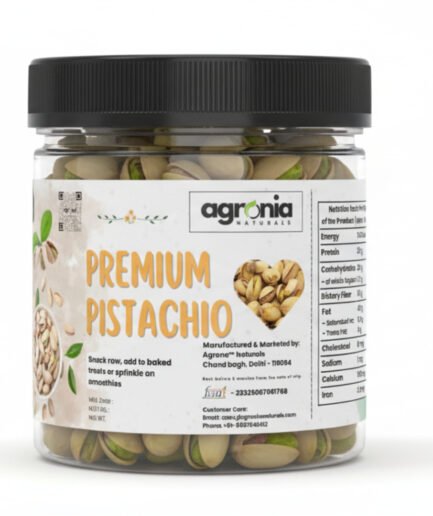 Agronia Naturals Premium Pistachio | 100% Natural Roasted & Salted Pistachios
