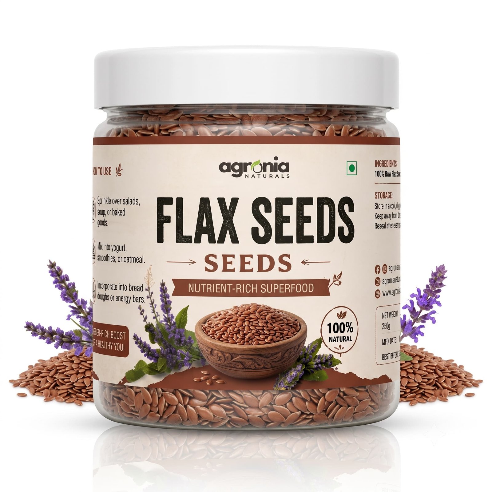 agronia-naturals-roasted-flax-seeds