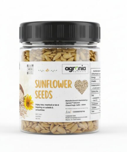 Agronia Naturals Premium Raw & Roasted Edible Sunflower Seeds