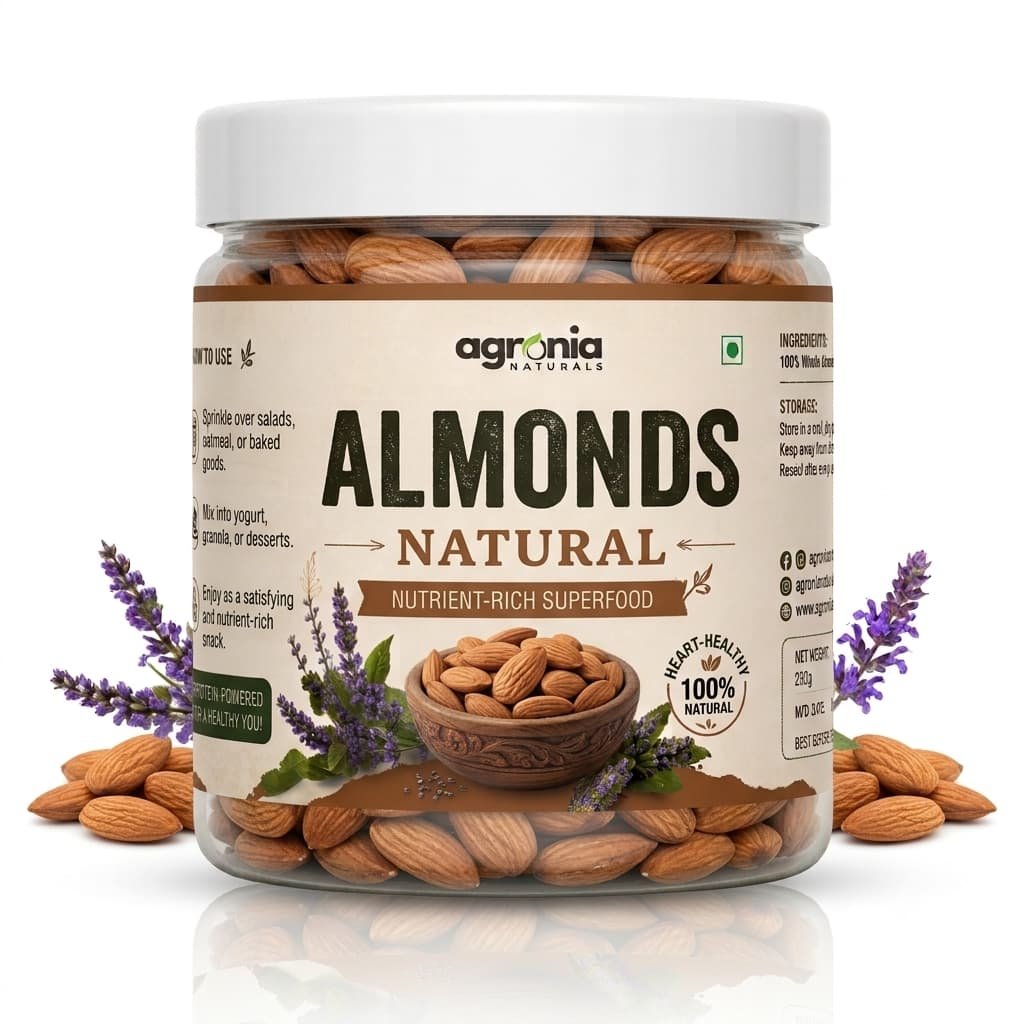 Agronia Naturals ALmonds 250g