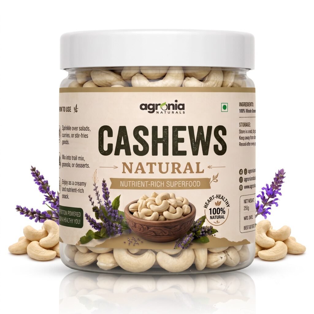 Agronia Naturals Cashews 250g