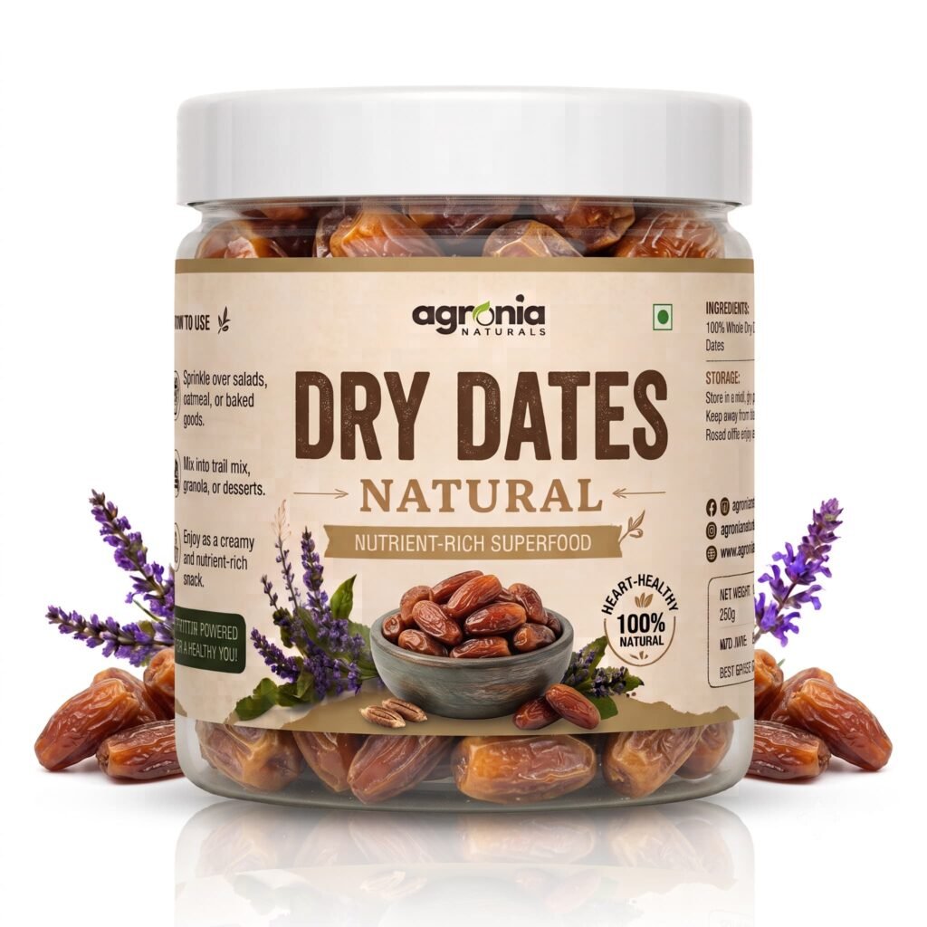 Agronia Naturals Dry Dates 250g