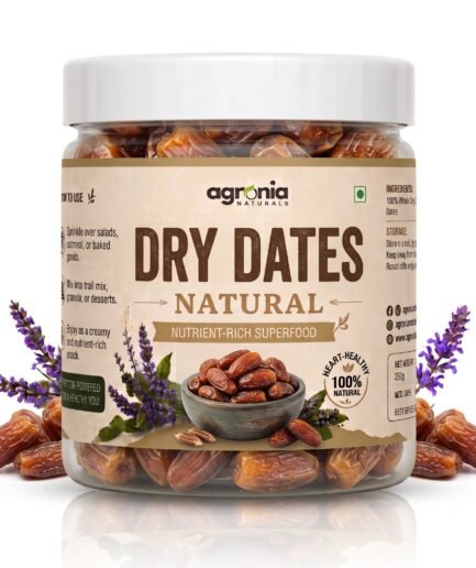 Agronia Naturals Dry Dates 250g